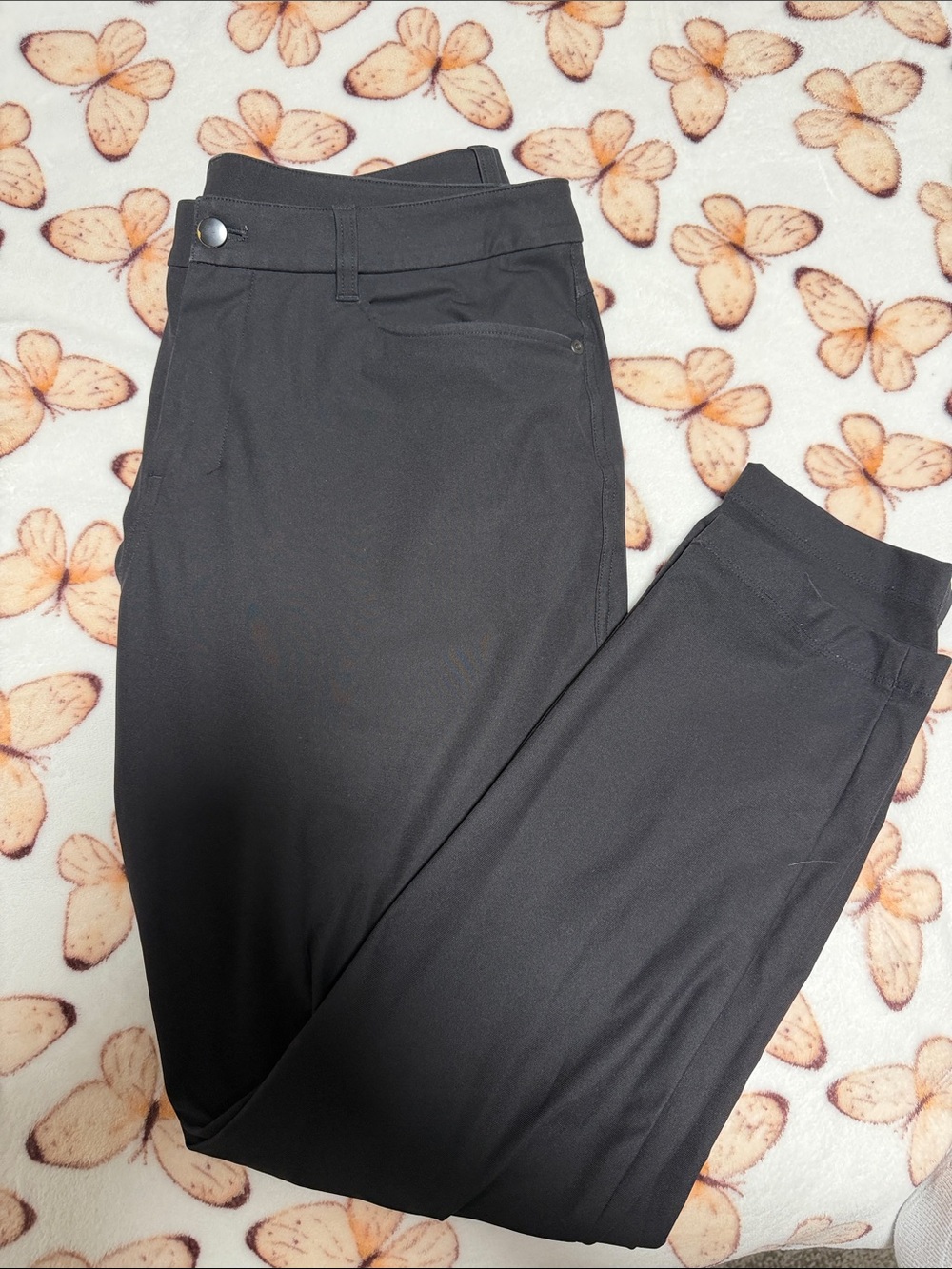 lululemon athletica Men's Black Chinos
